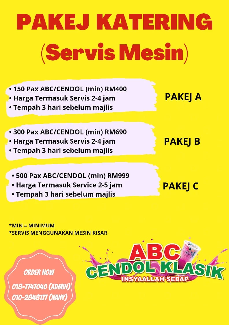 PAKEJ KATERING (pakej balang)